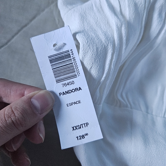 WILFRED Pandora Blouse Espace Peasant Prarie Blouse Cottagecore XXS Aritzia NWT - Picture 3 of 12